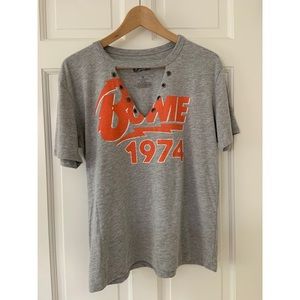 Forever 21 David Bowie Cutout T-Shirt